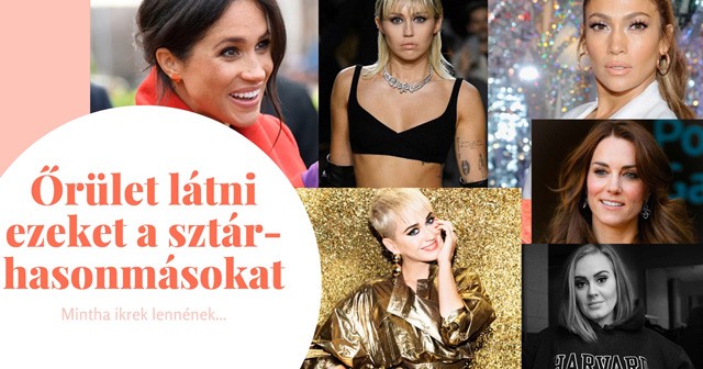 Őrület, de ezek a hétköznapi emberek a sztárok hasonmásai