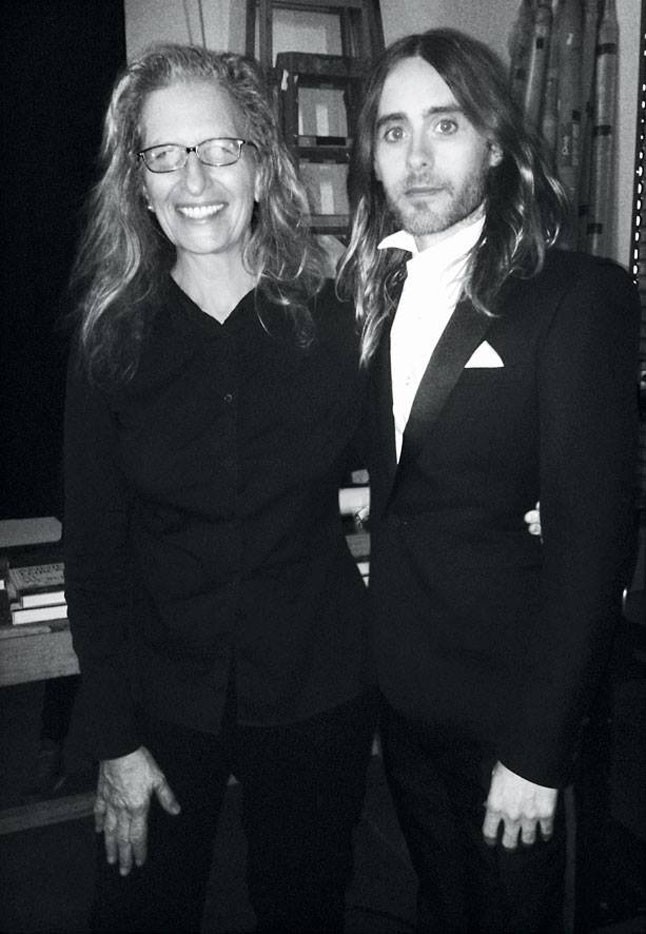 Annie Liebovitz és Jared Leto