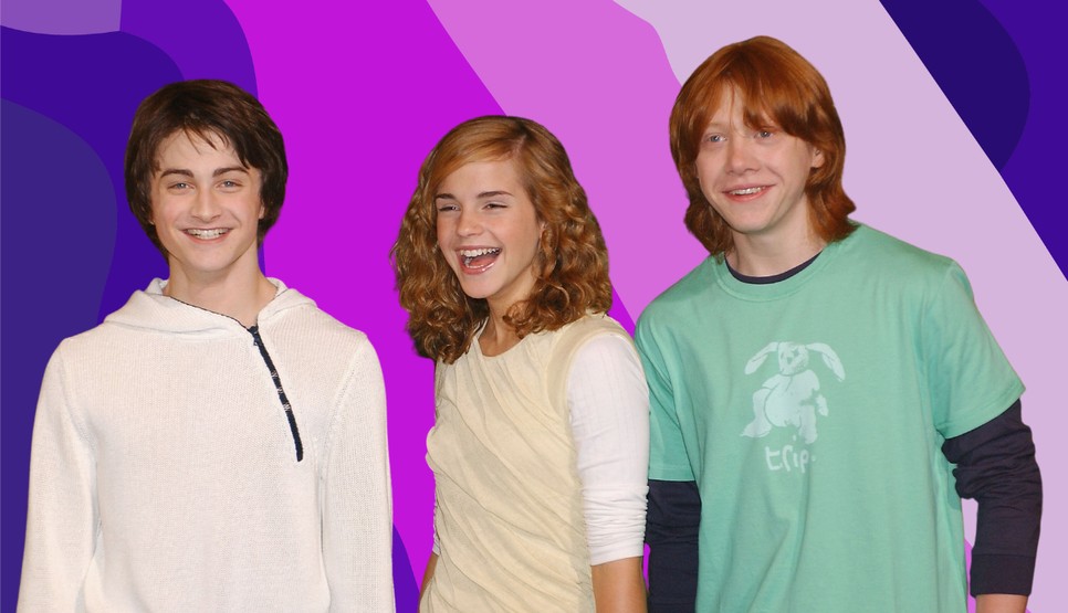 Daniel Radcliffe, Emma Watson és Rupert Grint elválaszthatatlanok lettek a Harry Potter-filmek forgatásán