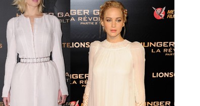 Csak nem aludni mész ebben a ruhában Jennifer Lawrence?