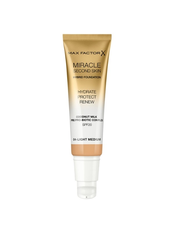 Miracle Second Skin alapozó (Light-Medium) MAX FACTOR 5499 Ft/30 ml 