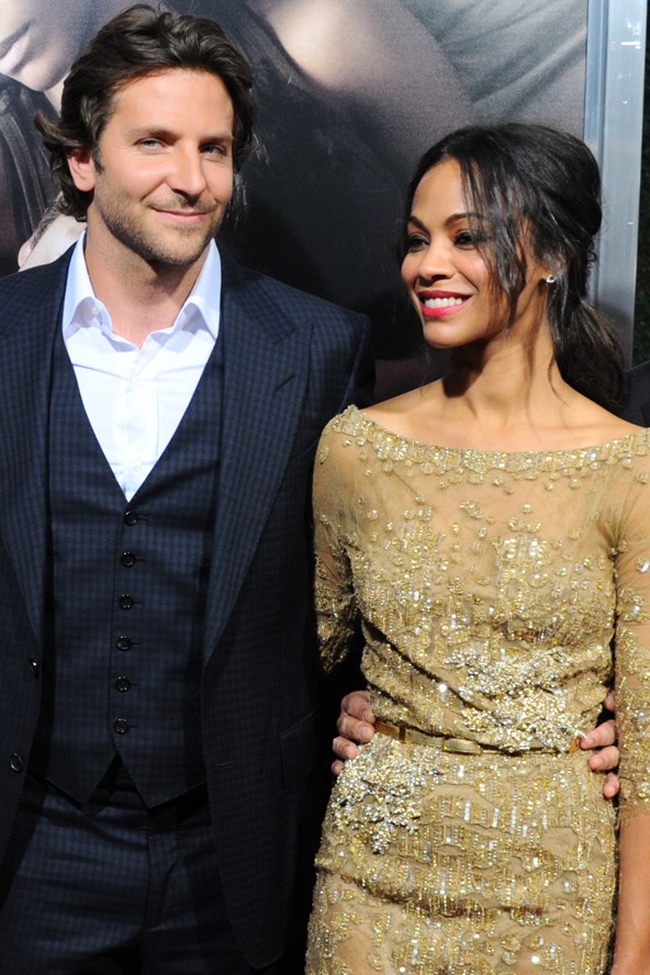 Bradley Cooper és Zooey Saldana 3 hónapig volt egy pár, és szerintünk hölgytársaink nem nagyon bánkódtak, hogy a szívtipró újra facér lett.