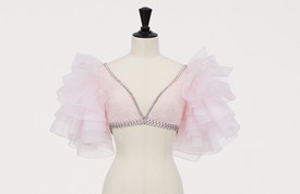 Fodros ujjú rövid felső - 34 995 Ft