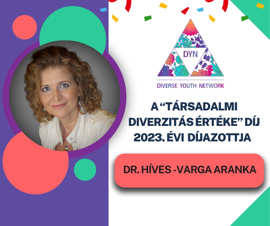 Dr. Híves-Varga Arnka már megkapta a Társadalmi Diverzitás Értéke dííjat. Tanári karrierjét Európa első roma nemzetiségi érettségit adó intézményében, a pécsi Gandhi Gimnáziumban kezdte, ahol több mint egy évtizedig tanított. Később a Pécsi Tudományegyetem Romológia Tanszékén oktatott, kutatási területe az inklúzió.
