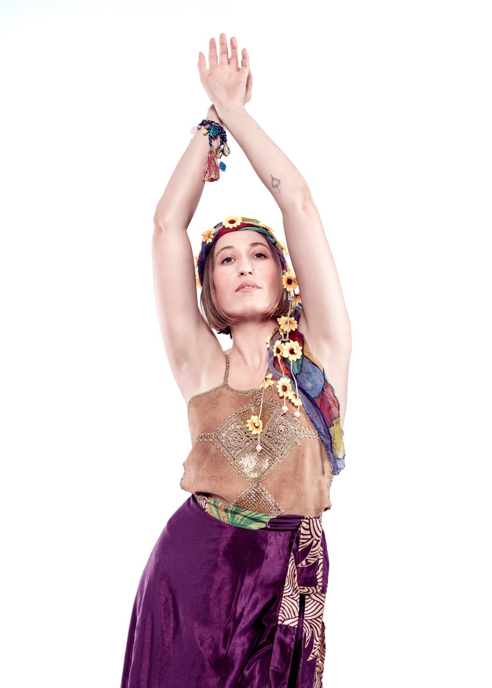 Schoblocher Barbara is fellép a HAIR című darabban Fotó: Dömölky Dániel