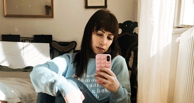 Cselényi Eszter divattervező egy reggeli sétával indította a hetet