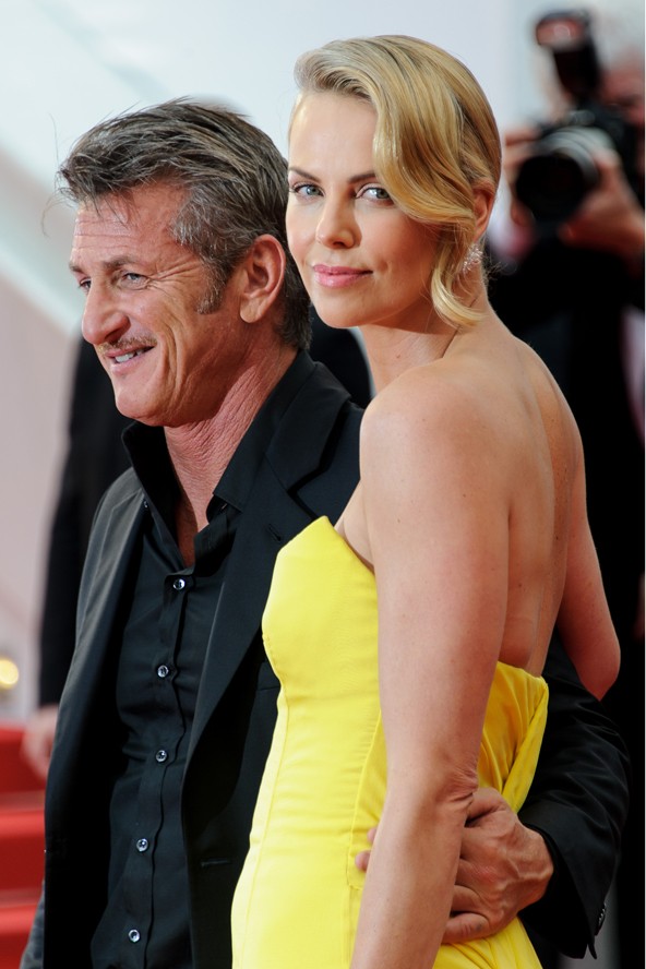 charlize theron, sean penn