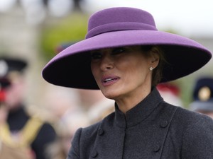 Vékony jégen táncolt Melania Trump: nem biztos, hogy ezt kellett volna felvennie az állami vacsorára