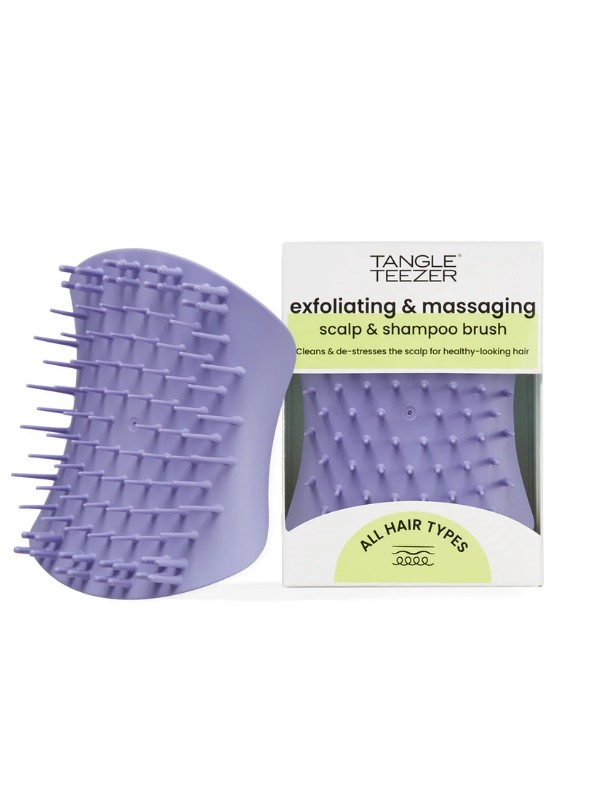 The Scalp Exfoliator & Massager hajkefe (Lavender Life) TANGLE TEEZER 4999 Ft a Rossmann üzleteiben és online, GLAMOUR kuponnal, 20% kedvezménnyel 3999 Ft 