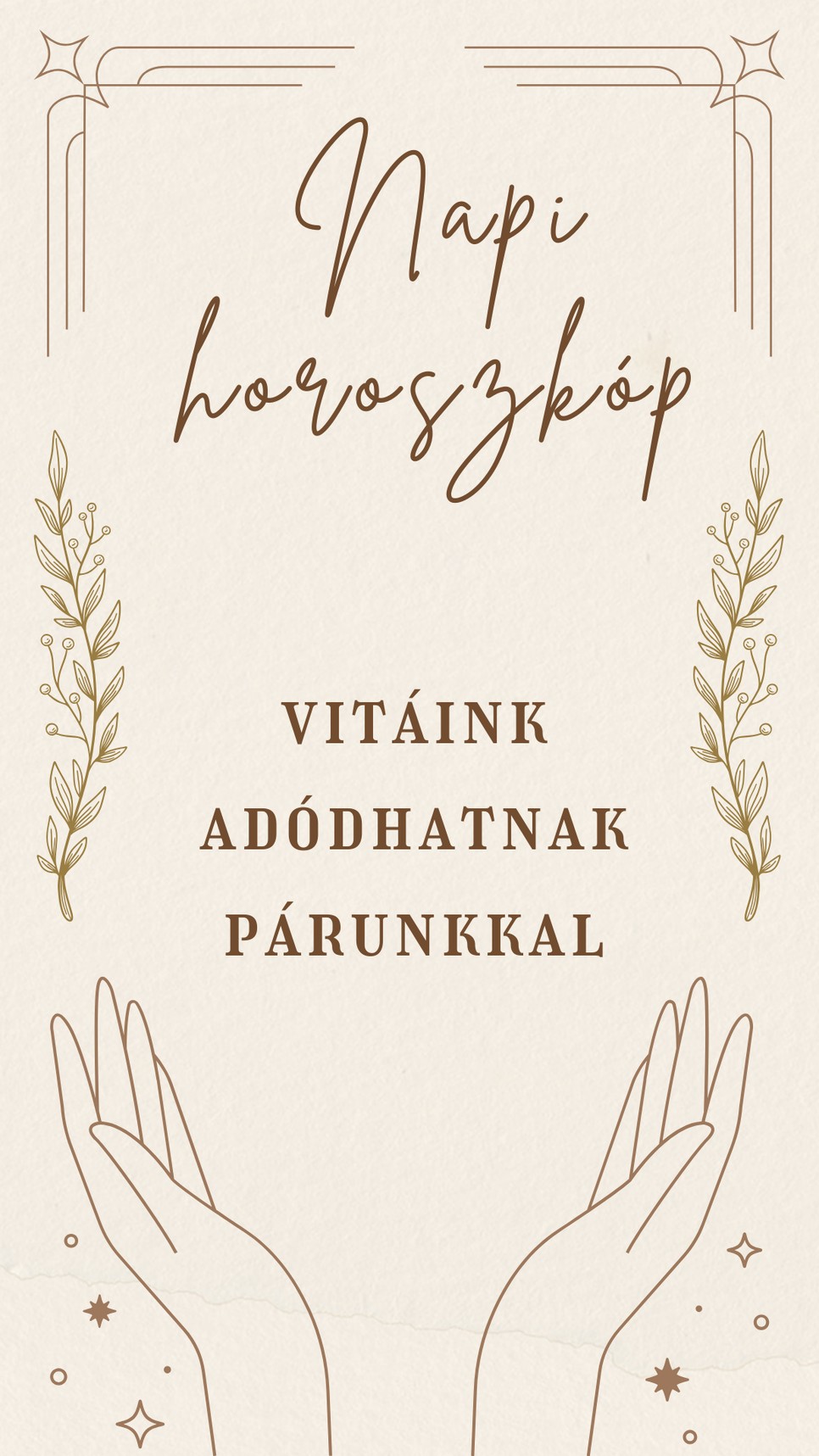 Napi horoszkóp: inkább kerüljük ma a konfliktusokat