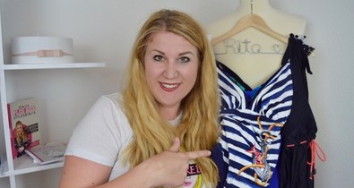 Fürdőruhák és plus size stylist tanácsok a strandra
