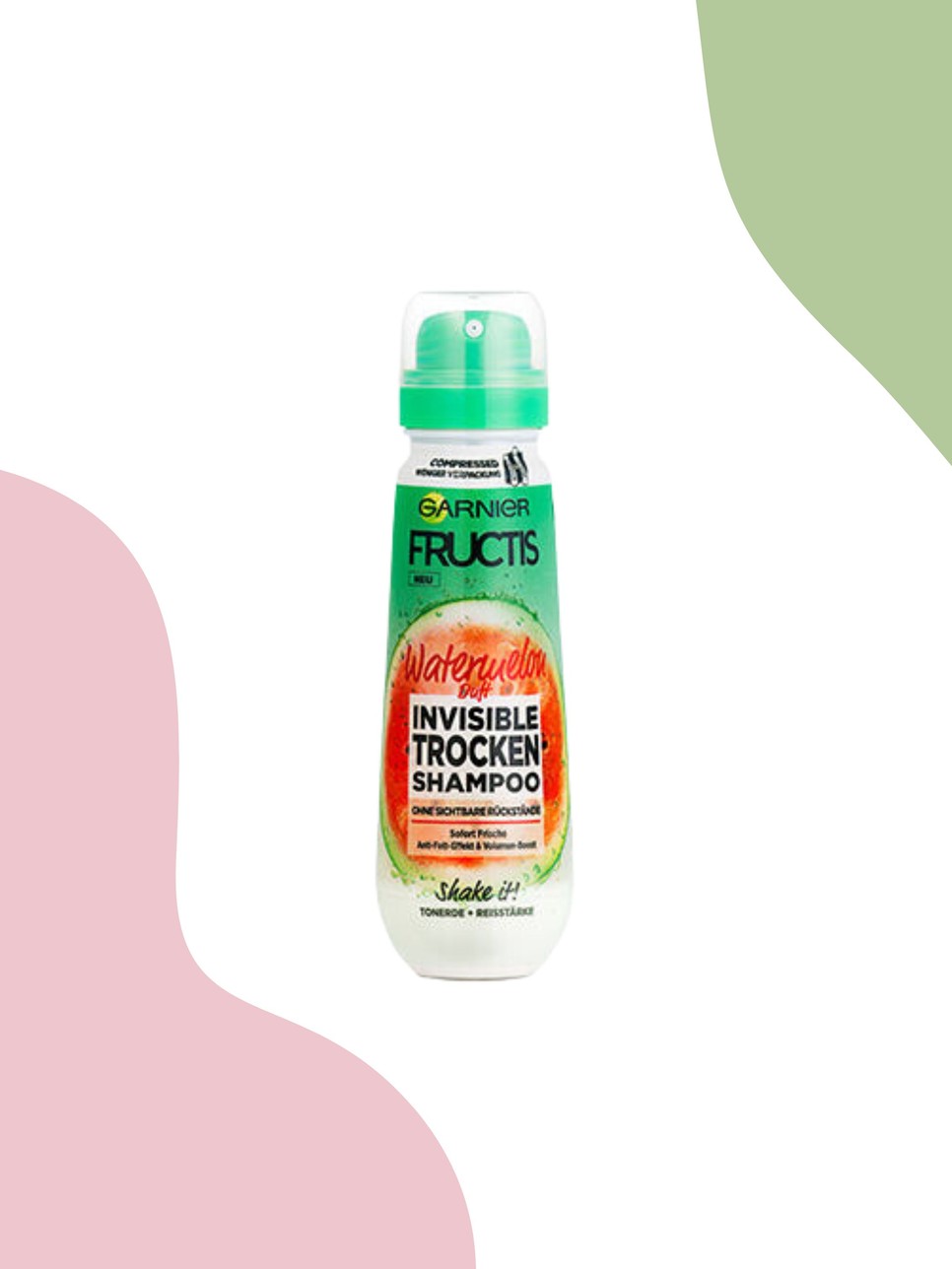 Láthatatlan Szárazsampon Görögdinnye Illattal GARNIER FRUCTIS 1899 Ft/ 100ml 18,99 Ft/ml