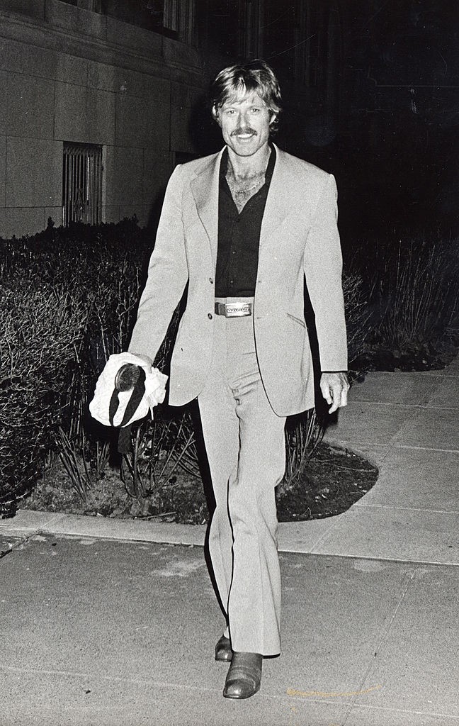 Robert Redford 1978 májusában a New York-i lakása előtt