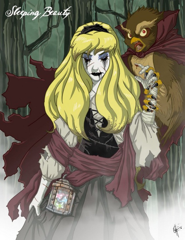 Csipkerózsika pedig egy zombi??? ÁÁ, nee!