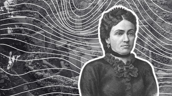 Magyar volt a világ első női régésze, aki rakott szoknyában, csipkés gallérú selyemingben és gondosan felkötött konttyal kutatta a leleteket