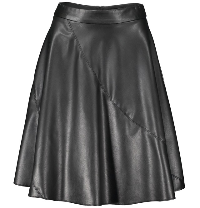 Műbőr szoknya: Megérkezett a klasszikus midiszoknya harcos amazonoknak. NEW YORKER 7990 Ft