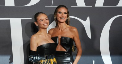 Heidi Klum 18 éves lányával pózol közös fehérnemű kampányban