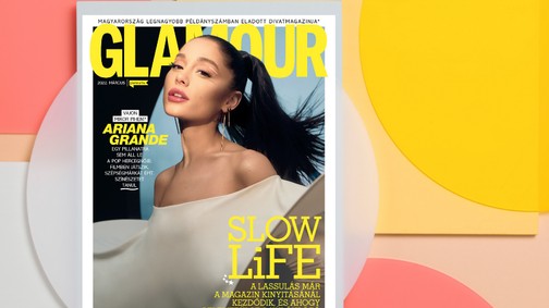 Ariana Grande a Glamour márciusi címlapján! Testpozitív aktivizmus és slow life - ezzel várjuk a tavaszt