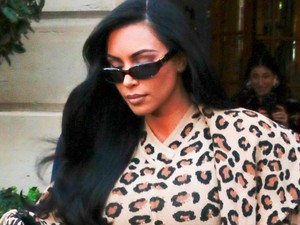Kim Kardashian most vette el a kedvünket az állatmintától: bárcsak soha ne láttuk volna így