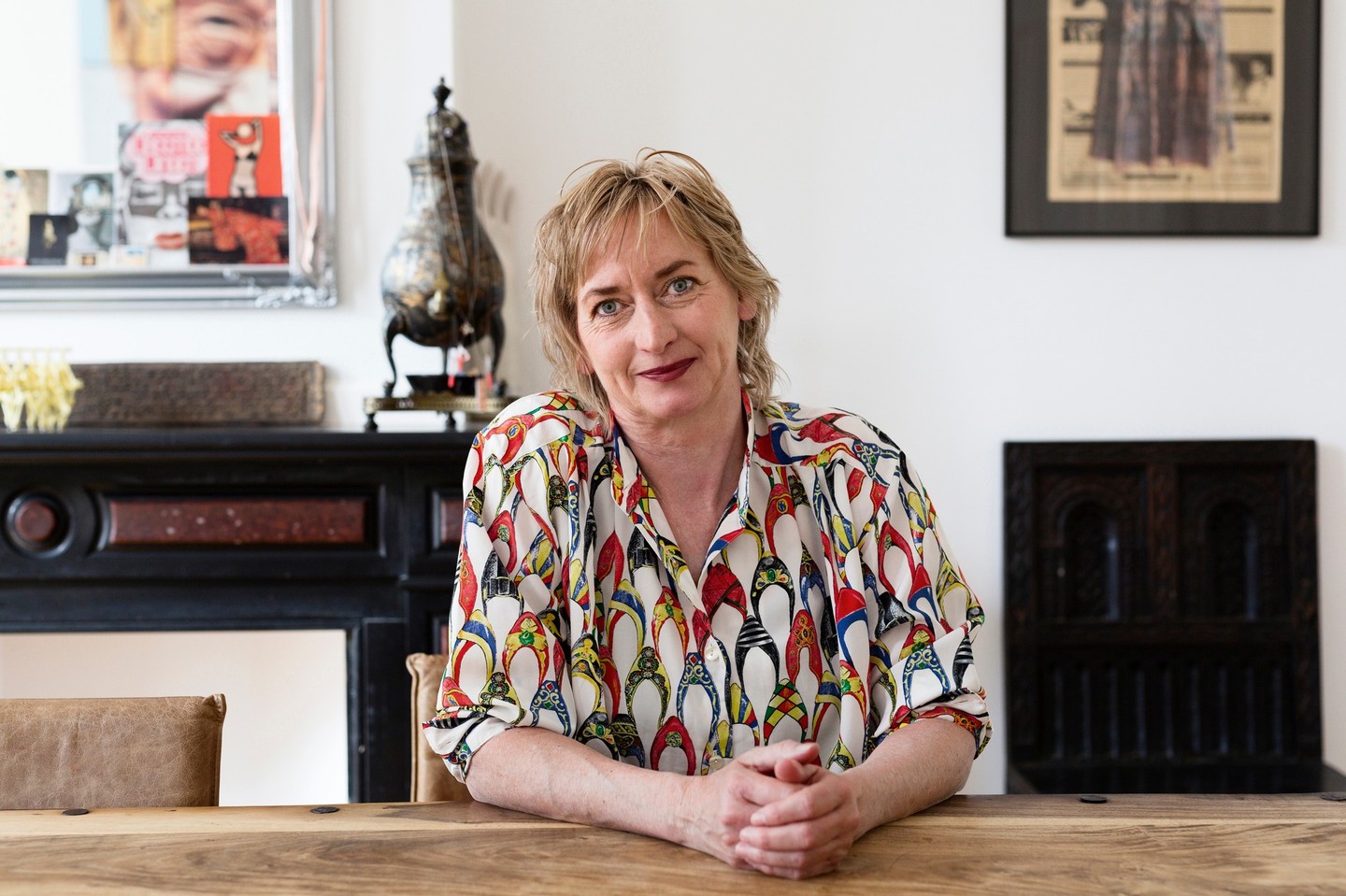 Liza Snook a Cipőfantáziák kiállítás kurátora és a Virtual Shoe Museum alapítója