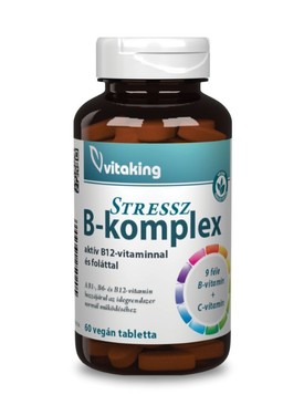 Stressz B-Komplex tabletta VITAKING 3600 Ft/ 60 db (60 Ft/ 1db)