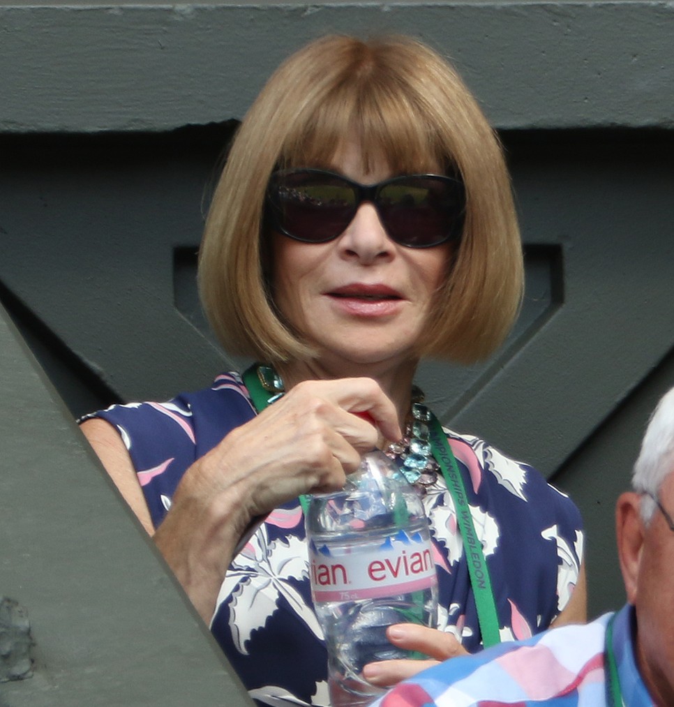 Anna Wintour állítólag minden reggel teniszezik, így nem csak nézőként rajong a sportért