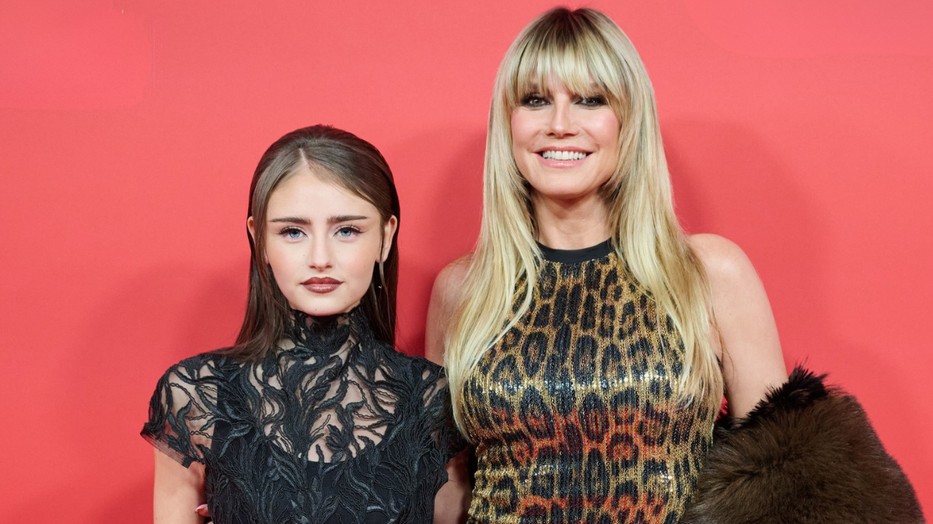 Leni Klum és Heidi Klum együtt pózoltak a vörös szőnyegen