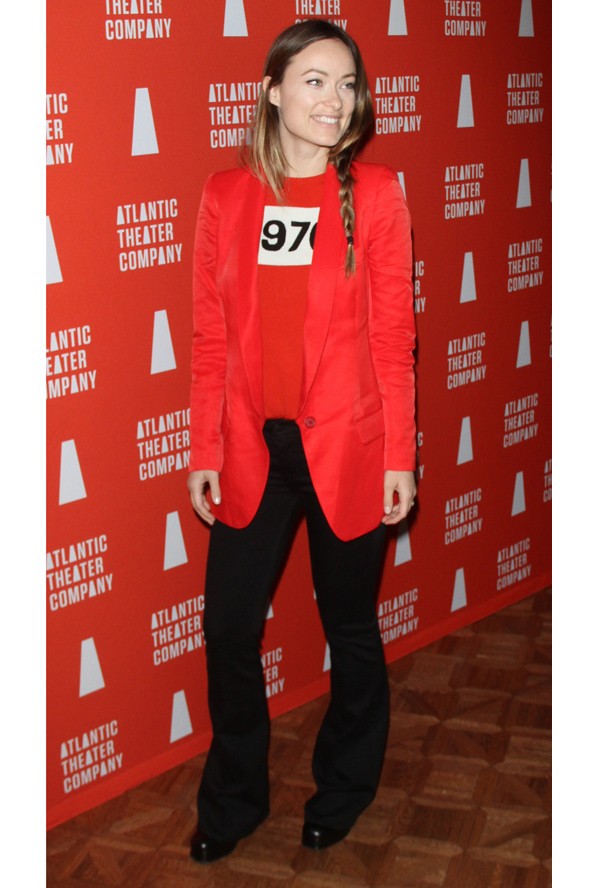 olivia wilde, oscar, szűk bő, frizura, fonat, gála 