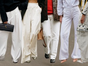 Így kombináld a fehér nadrágot, hogy 2025-ben is sikkes legyen