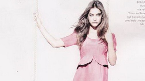 Az első fotó: Palvin Barbara a C&A kampányában