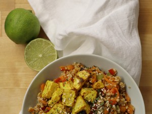 Napi recept: rizses zöldséges tál -Porkoláb Eszter dietetikus egy szuper vacsorát ajánl