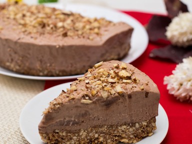 Nem lehet ellenállni neki: Nutellás sajttorta pirított mogyoróval