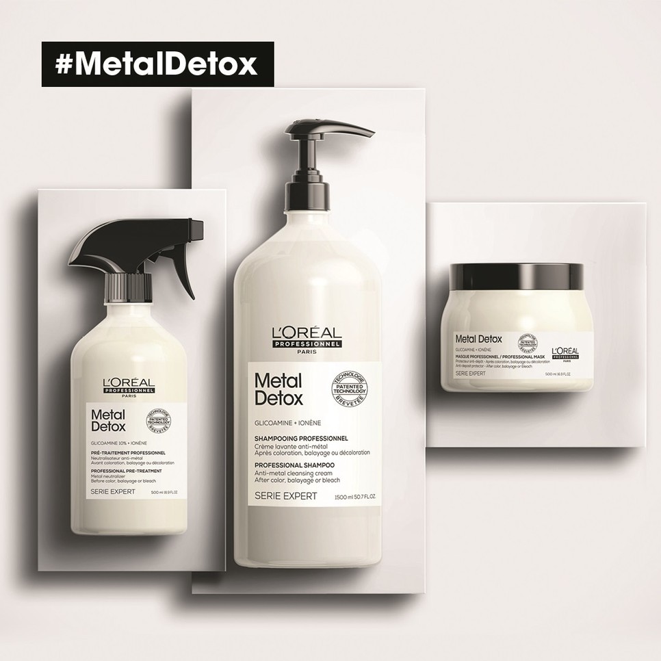 Professzionáls hajápolás a Metal Detox hajápoló termékcsaládjával