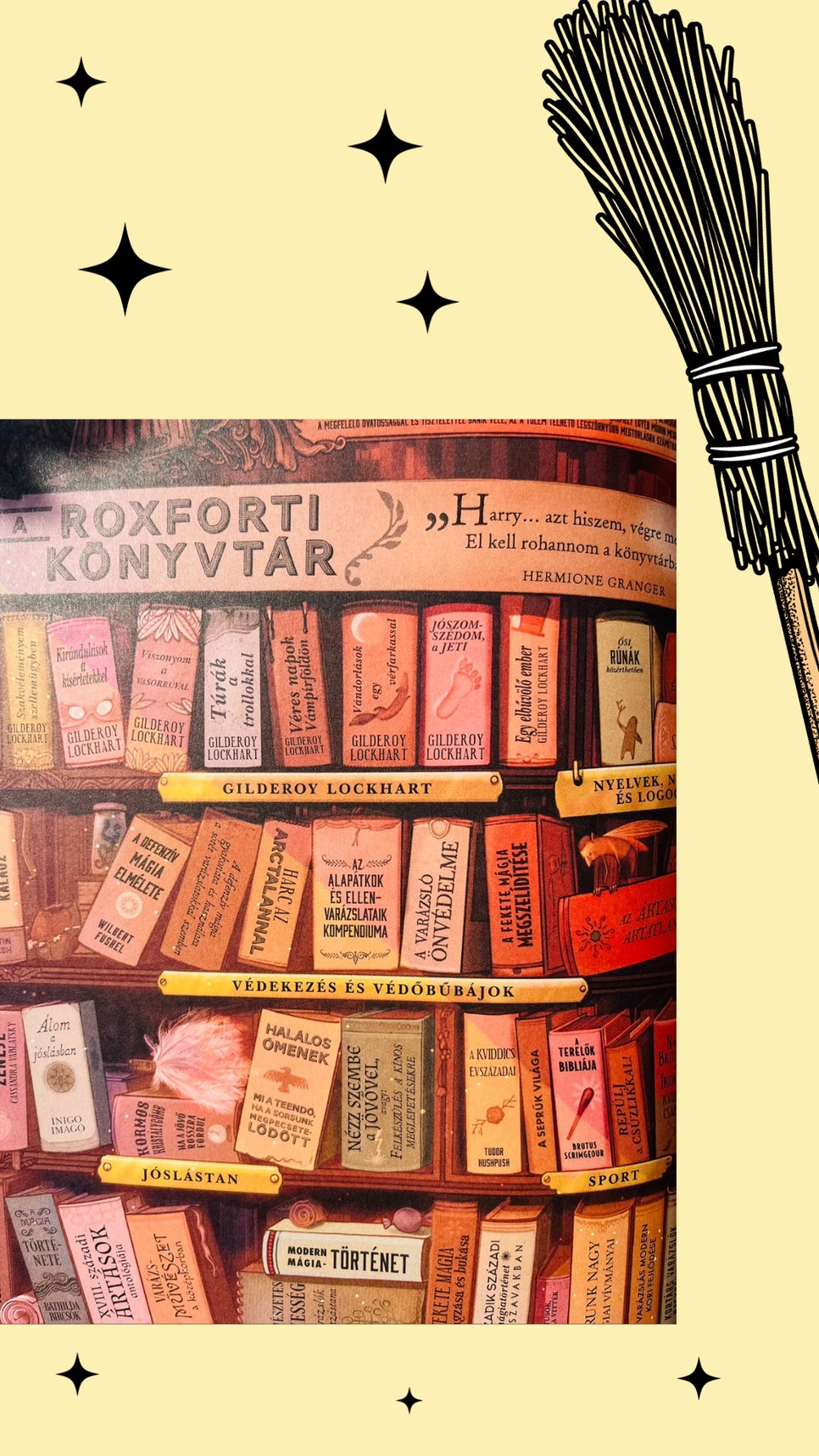 Hermione után szabadon a könyvtárban - jó olvasást az új Harry Potter-könyvhöz!