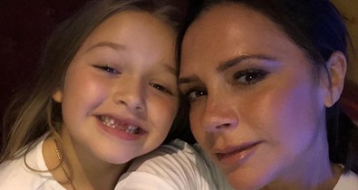 Victoria Beckham 6 éves kislánya divattervezői babérokra tört!