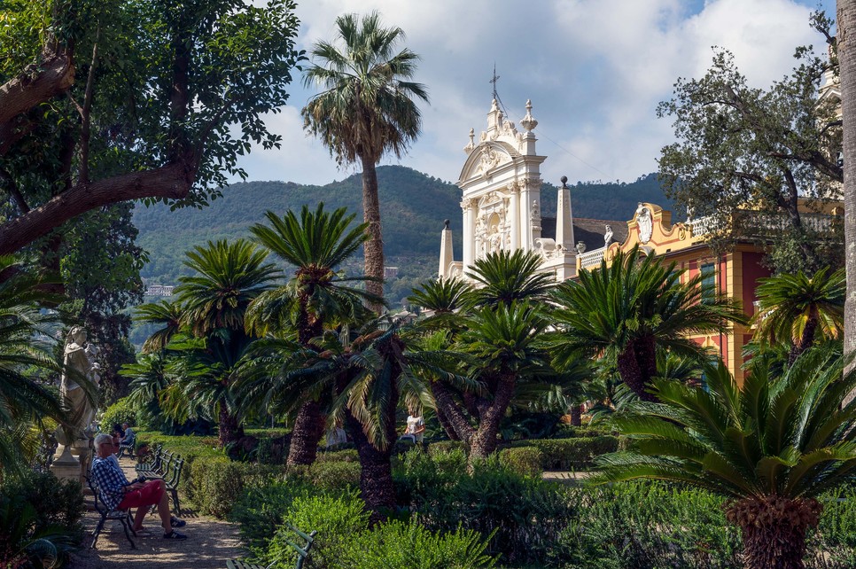 Villa Durazzo kertje