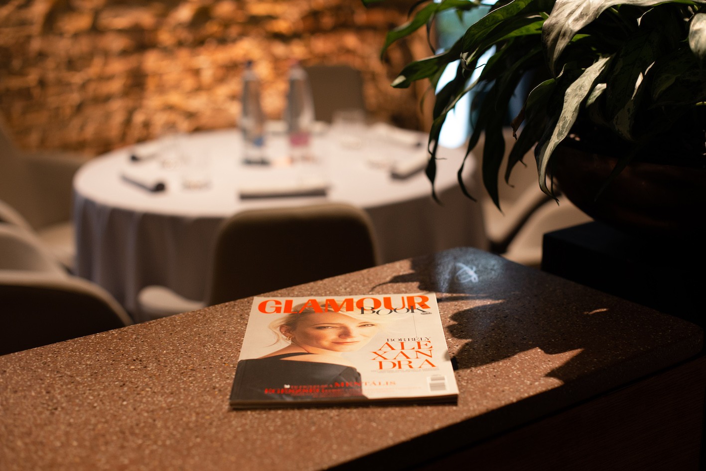 Borbély Alexandra szerepel az aktuális lapszám, a GLAMOUR BOOK 2023 őszi-téli bookazine címlapján Fotó: Jámbor Zsófi