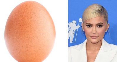 Egy tojás lett a legtöbbek által kedvelt kép az Instagramon, ezzel lekörözve Kylie Jennert