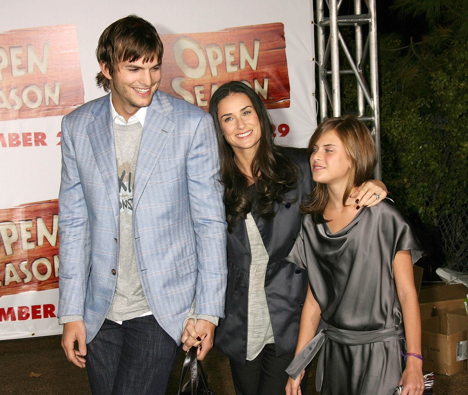 demi moore ashton kutcher tallulah willis