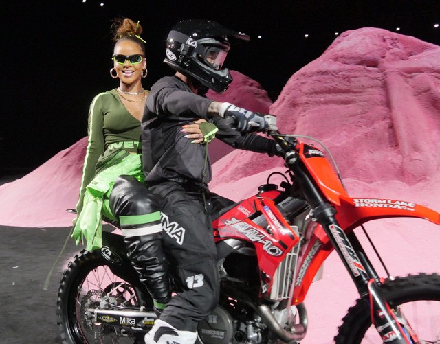 Rihanna a Fenty bemutató