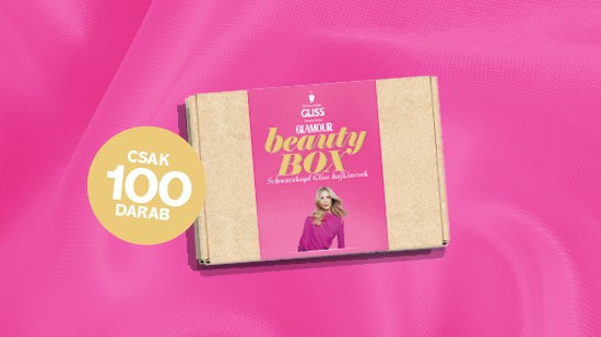 GLAMOUR Beaty Box- Schwarzkopf Gliss hajkincsek