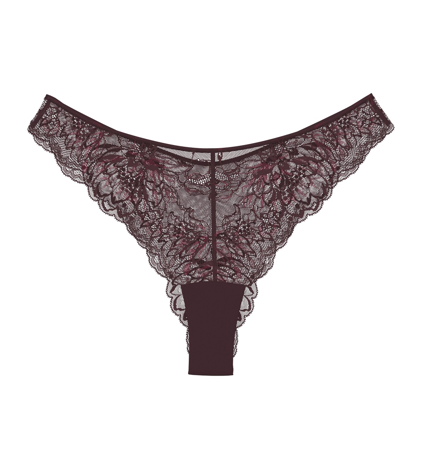 Amourette Charm T Highleg Brazilian deep burgundy 9000Ft