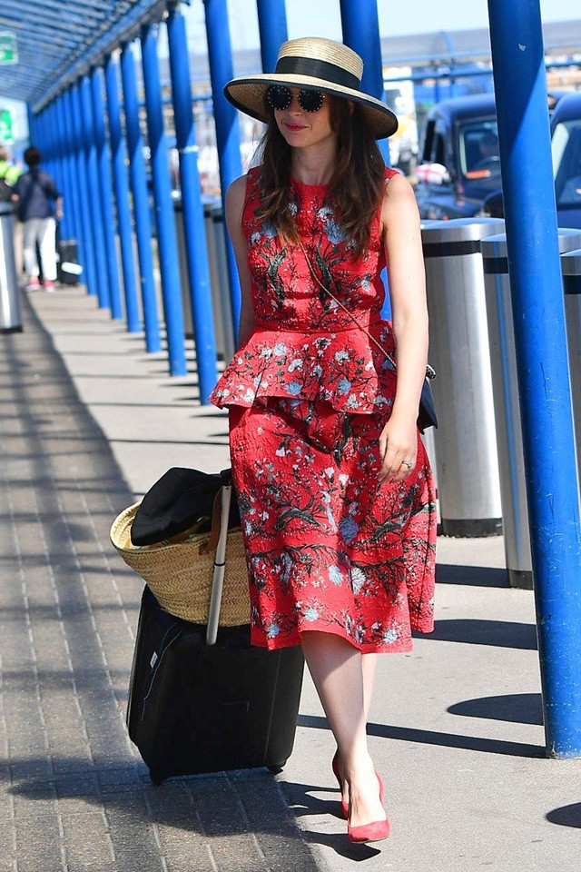 Felicity Jones nászút