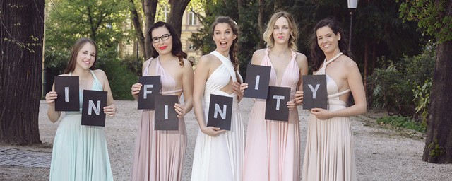 Csak a képzeleted szabhat határt a végtelenül variálható ruhának!