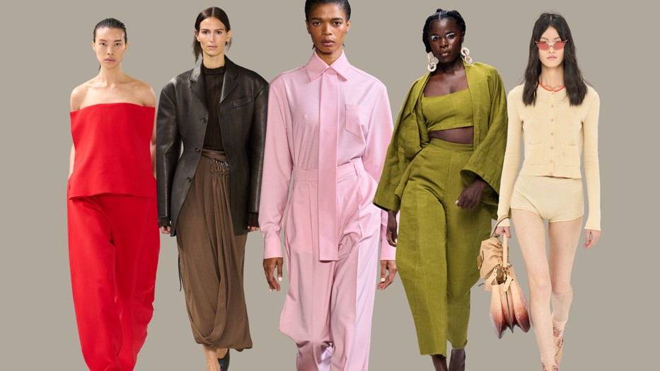 A 2025-ös tavaszi-nyári trendeket bemutató kifutók egy választékos büféasztalra hasonlítottak. Sportmax, Tod's, Emilia Wickstead, Mot PO, Fendi