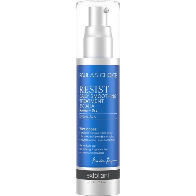Resist Daily bőrápoló 5% AHA-savval PAULA`S CHOICE 12800 Ft/50 ml (256 Ft/1 ml)