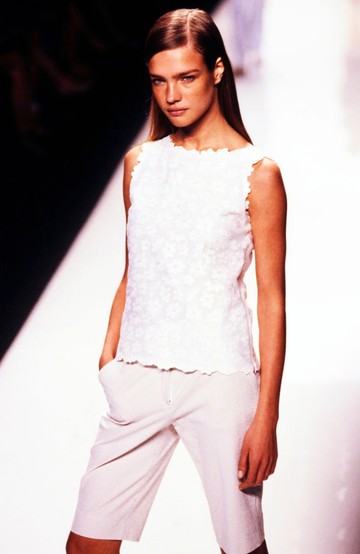 Natalia Vodianova 2002-ben a Michael Kors tavaszi bemutatóján