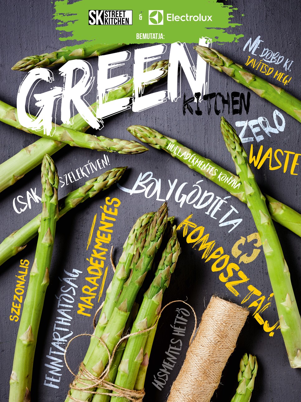 Nincs Street Kitchen magazin ajándék melléklet nélkül. Íme a Green Kitchen melléklet!