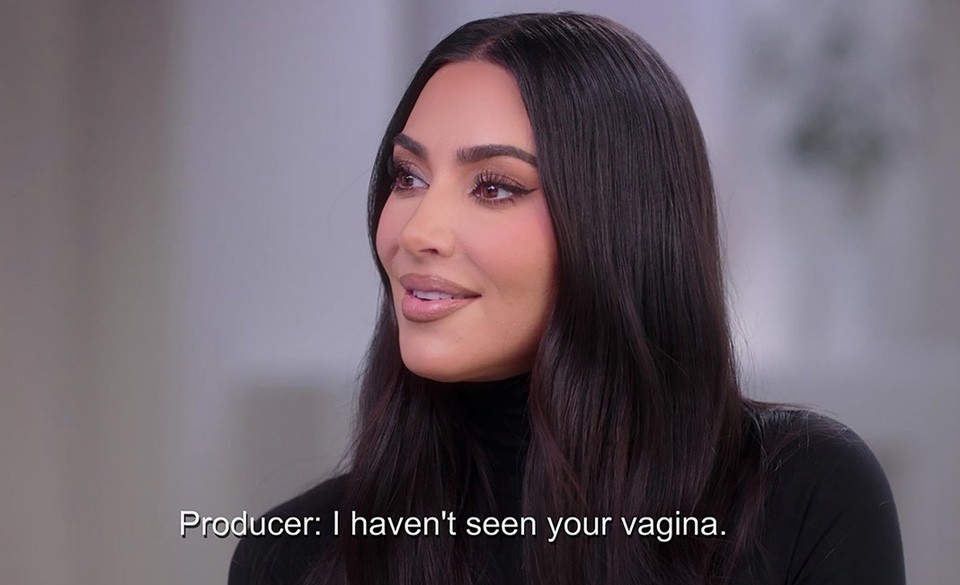  Kim Kardashian rizikós poénnal zárta le a furcsa bemutatást