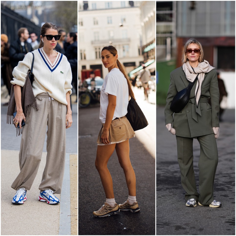 A futócipő betört a sikkes utcai divatba